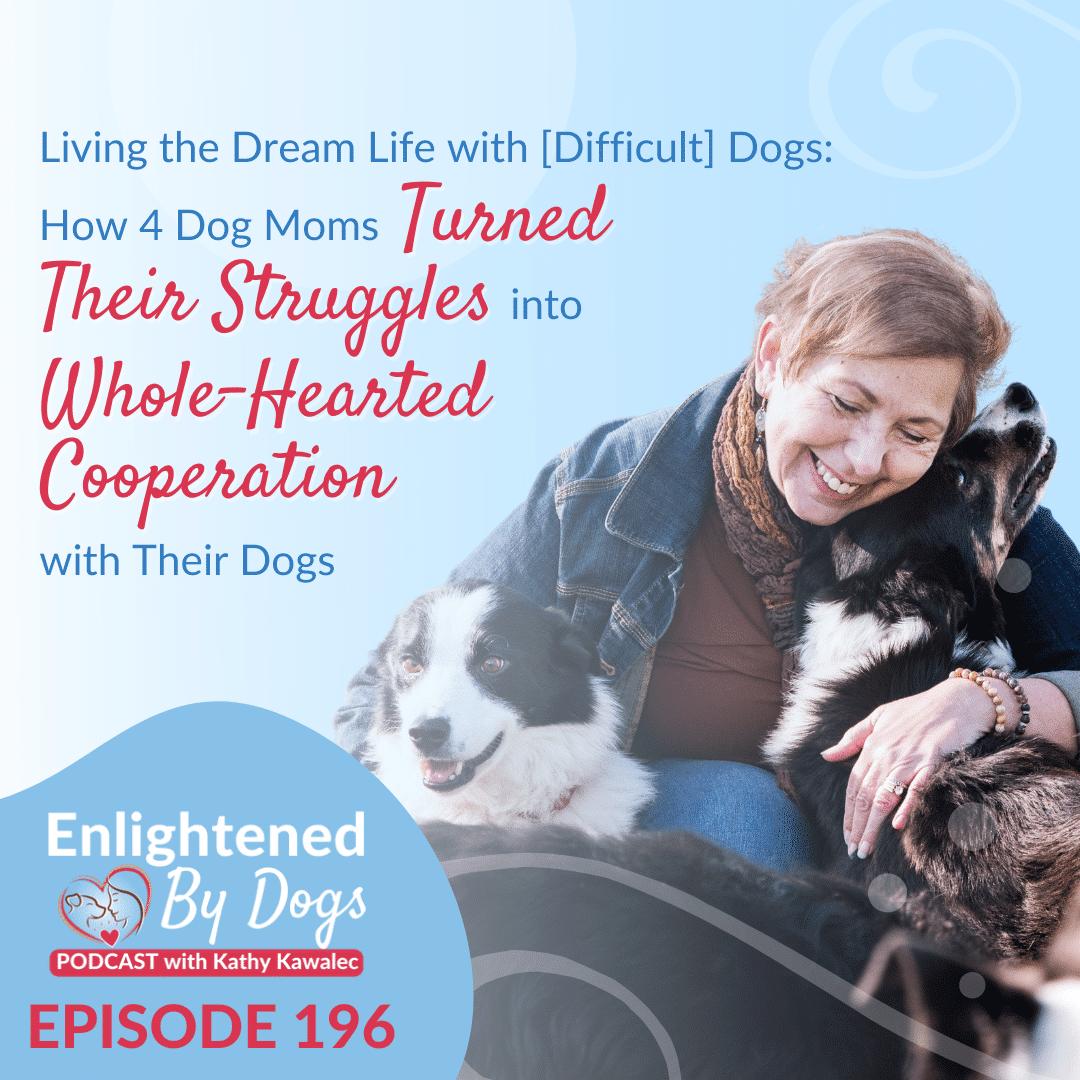 EBD196 Living the Dream Life with [Difficult] Dogs: How 4 Dog Moms Turned Their Struggles into Whole-Hearted Cooperation with Their Dogs